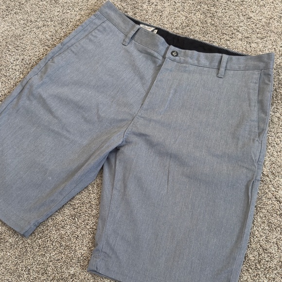 Volcom True To This Chino Shorts Men's 34 Gray - Picture 3 of 7